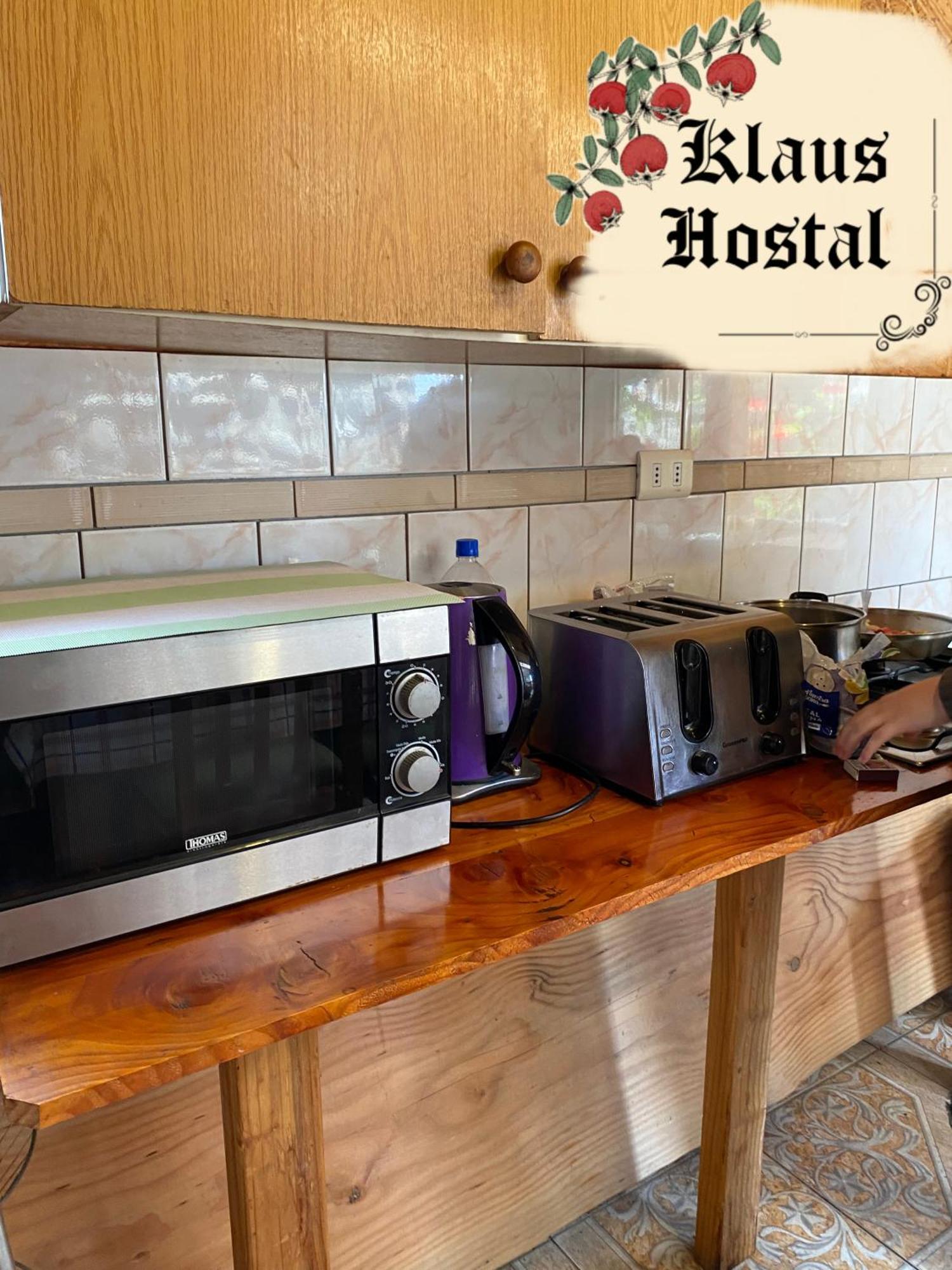 Hostal Klaus プコン エクステリア 写真